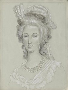 Queen Marie Antoinette, undated. (c1900s) Creator: Franz von Matsch.