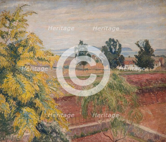 Mimosa Lavendou, 1923. Creator: Lucien Pissarro.