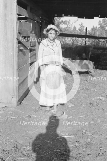 Dora Mae Tengle, Hale County, Alabama, 1936. Creator: Walker Evans.