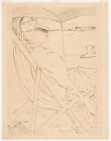 La Passagère du 54, 1896. Creator: Henri de Toulouse-Lautrec (French, 1864-1901).