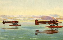 Heinkel HE 5 seaplanes used in the search for Umberto Nobile, North Pole, 1928, (1932). Creator: Unknown.