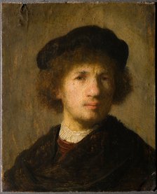 Self-Portrait, 1630. Artist: Rembrandt van Rhijn (1606-1669)