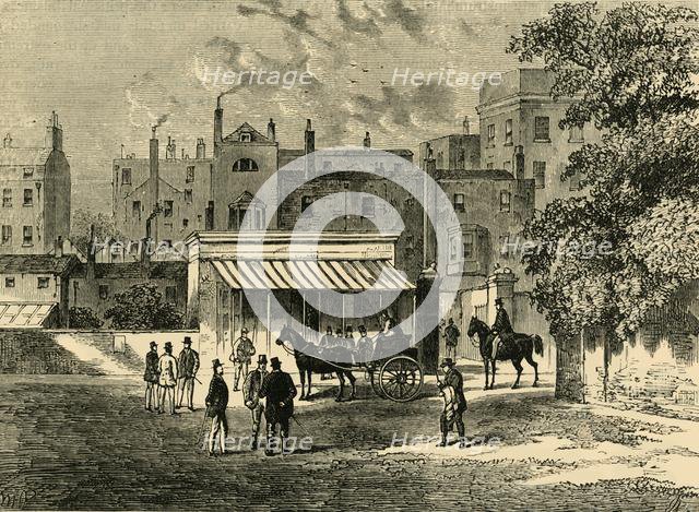 'Entrance to Old "Tattersall's".', c1876. Creator: Unknown.