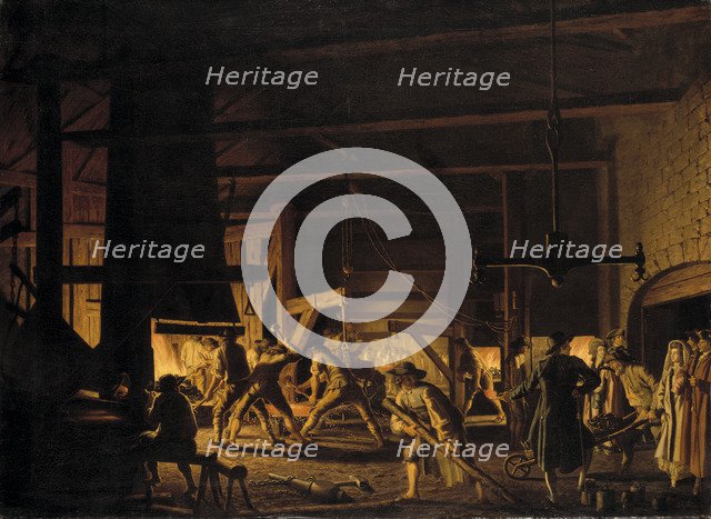 Visit to the Anchor Forge at Söderfors, 1782.