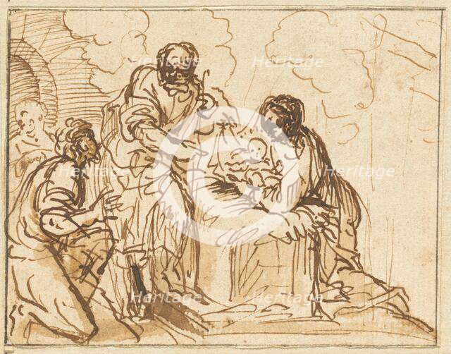 The Adoration of the Shepherds. Creator: Agostino Masucci.