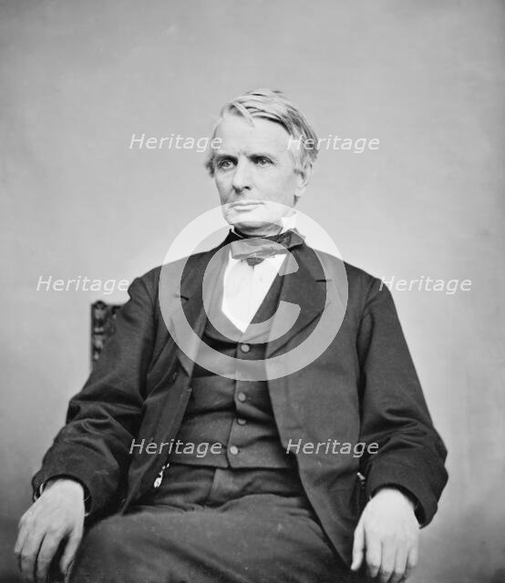 Timothy Otis Howe of Wisconsin, between 1860 and 1875. Creator: Unknown.