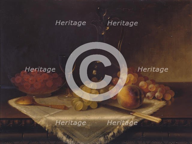 Still Life with Fruit. Creator: Carducius Plantagenet Ream.