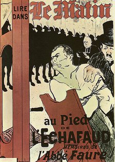 'Au pied de l'Echafaud ', 1893.  Artist: Henri de Toulouse-Lautrec