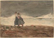 Danger, 1883/1887. Creator: Winslow Homer.