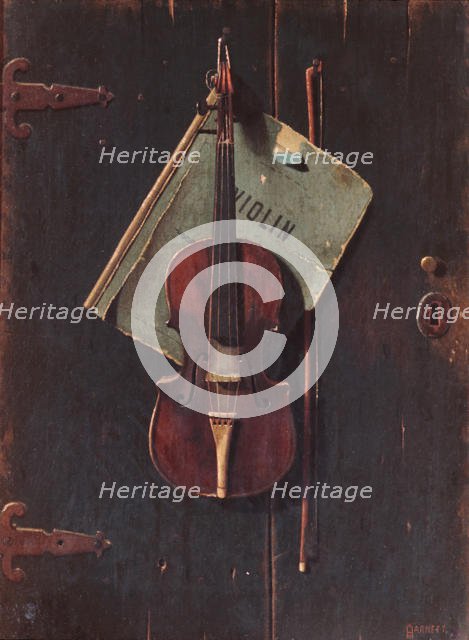 The Old Cremona, ca. 1887-90. Creator: John Frederick Peto.