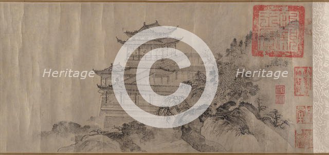 The Pavilion of Prince Teng, dated 1352. Creator: Tang Di.