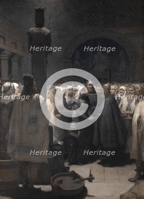 The Atonement (from Frithiof's saga), 1880s. Creator: Johan August Malmström.