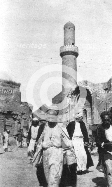 Arab street scene, Iraq, 1917-1919. Artist: Unknown