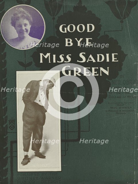 'Good bye Miss Sadie Green', 1901. Creator: Unknown.