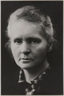 Portrait of Marie Curie (1867-1934). Creator: Manuel, Henri (1874-1947).
