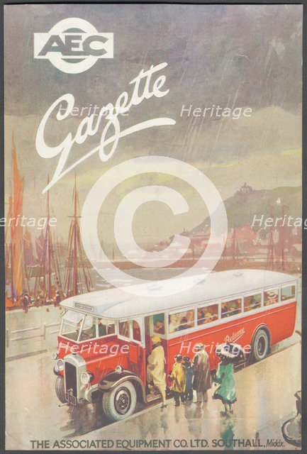 AEC Motoring engineering, 1950s. Artist: Wilfred Fryer