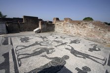 The baths of Marina Gate, Ostia Antica, Italy. Artist: Samuel Magal