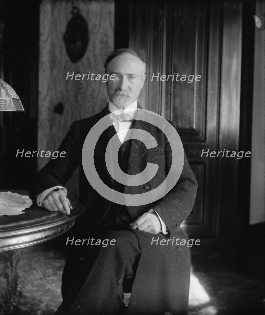 Chas. W. Fairbanks seated, 1910. Creator: Bain News Service.