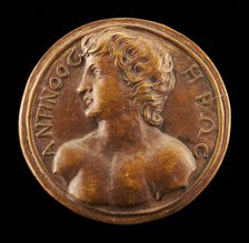 Antinous [obverse], probably 1500/1599. Creator: Unknown.