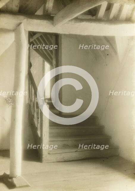 Kelmscott Manor: In the Attics (No.2), 1896. Creator: Frederick Henry Evans.