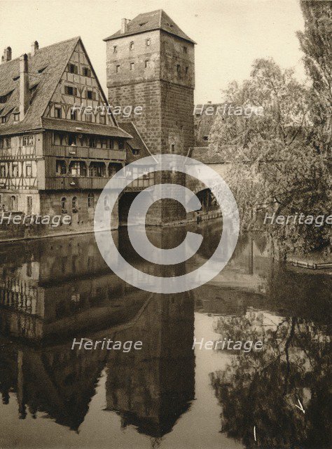 'Nuremberg - Hunkersteg', 1931. Artist: Kurt Hielscher.