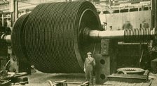 'The Turbine Blading Without Casing', c1930. Creator: John Brown & Company.