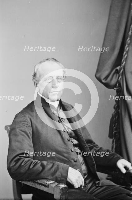 Rev. S.A. Crane, between 1855 and 1865. Creator: Unknown.