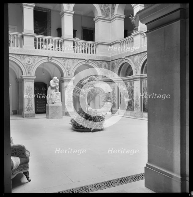 Interior, Wallington Hall, near Cambo, Northumberland, c1955-c1980. Creator: Ursula Clark.