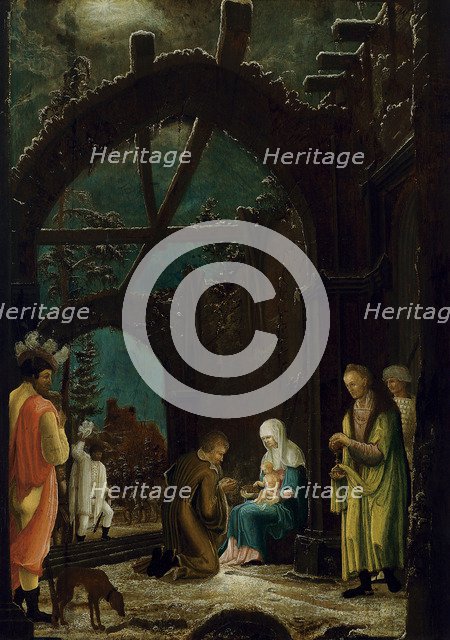 The Adoration of the Magi. Artist: Master of the Thyssen Adoration (active ca 1520)