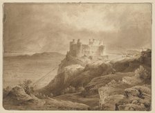 Harlech Castle, c18th century. Creator: Unknown.