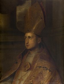 A Bishop Saint, mid-17th century. Creator: Erasmus Quellinus.