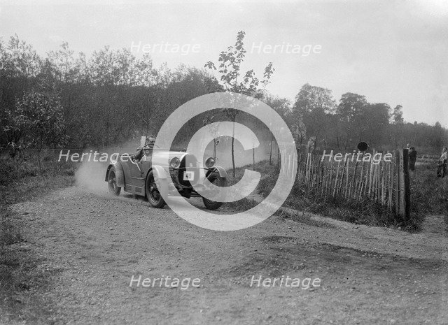 Bugatti Type 30, Bugatti Owners Club Hill Climb, Chalfont St Peter, Buckinghamshire, 1935. Artist: Bill Brunell.