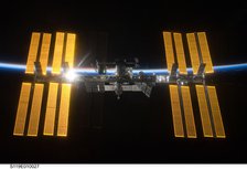 International Space Station, March 2009.  Creators: NASA, European Space Agency.