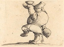 The Drinker, Back View, c. 1622. Creator: Jacques Callot.