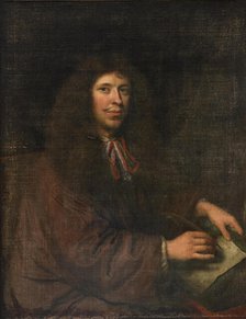 Portrait of the author Moliére (1622-1673), 17th century. Creator: Mignard, Pierre (1612-1695).