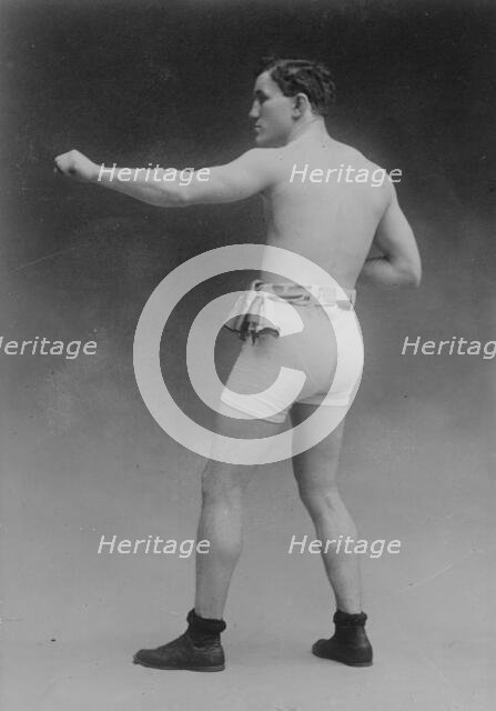 Tommy Murphy in athletic trunks, 1910. Creator: Bain News Service.