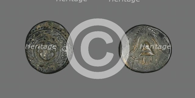 Coin Depicting a Shield, 277-220 BCE. Creator: Unknown.