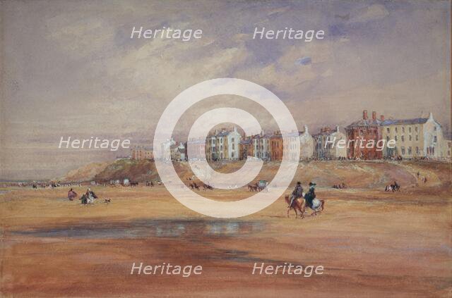 Blackpool Beach, 1840. Creator: David Cox the Elder.