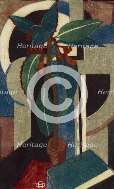 The pot plant, 1933. Creator: Dorrit Black.