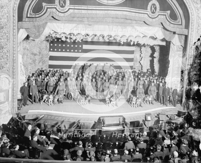 Belgians At Keith Theater, 1919. Creator: Harris & Ewing.