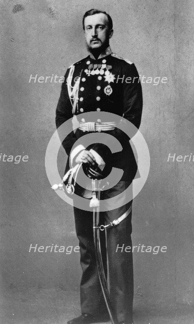 Grand Duke Nicholas Nikolaevich (the Elder) of Russia, c1860s(?).  Artist: Andrei Deniere