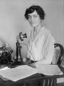 Sue Dorsey, 1918. Creator: Harris & Ewing.