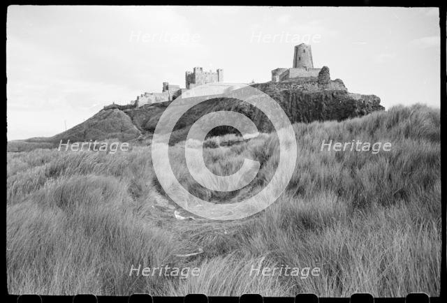 Bamburgh Castle, Northumberland, c1955-c1980. Creator: Ursula Clark.