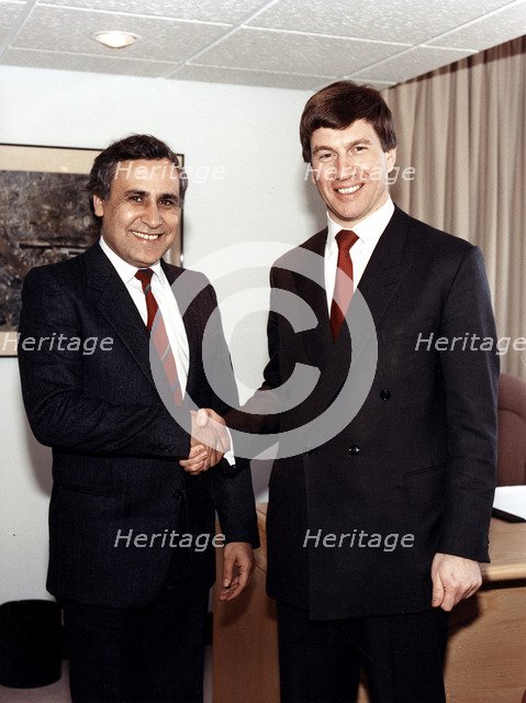 Michael Portillo (1953- ), Former Minister of State for Transport, 1990. Artist: Unknown