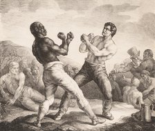 Boxers, 1818. Creator: Theodore Gericault.