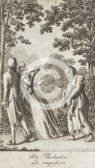 Illustration for 'Uprightness and Hypocrisy', 1793. Creator: Daniel Nikolaus Chodowiecki.