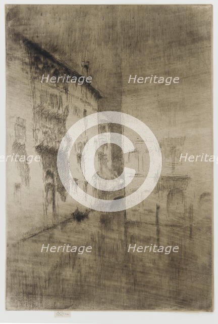 Nocturne: Palaces, 1879-1880. Creator: James Abbott McNeill Whistler.