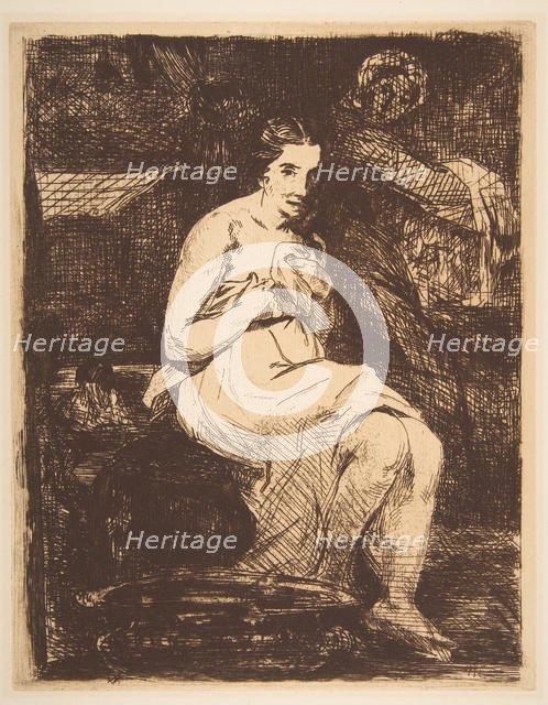 The Toilette, 1862. Creator: Edouard Manet.