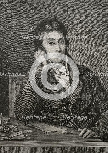 Camille Jordan, (1771-1821), French politician, 1879.  Creator: Unknown.