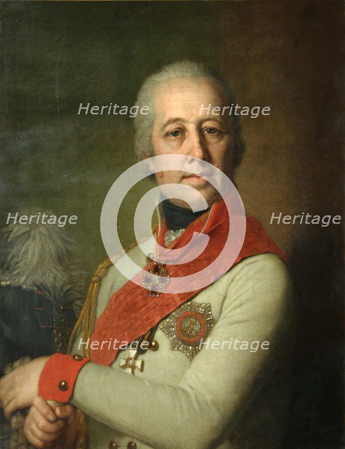 Portrait of Ivan Petrovich Dunin, 1801. Artist: Borovikovsky, Vladimir Lukich (1757-1825)